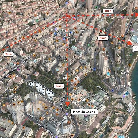 Frontiere Monaco, 2 Pieces, Centre Beausoleil公寓 外观 照片